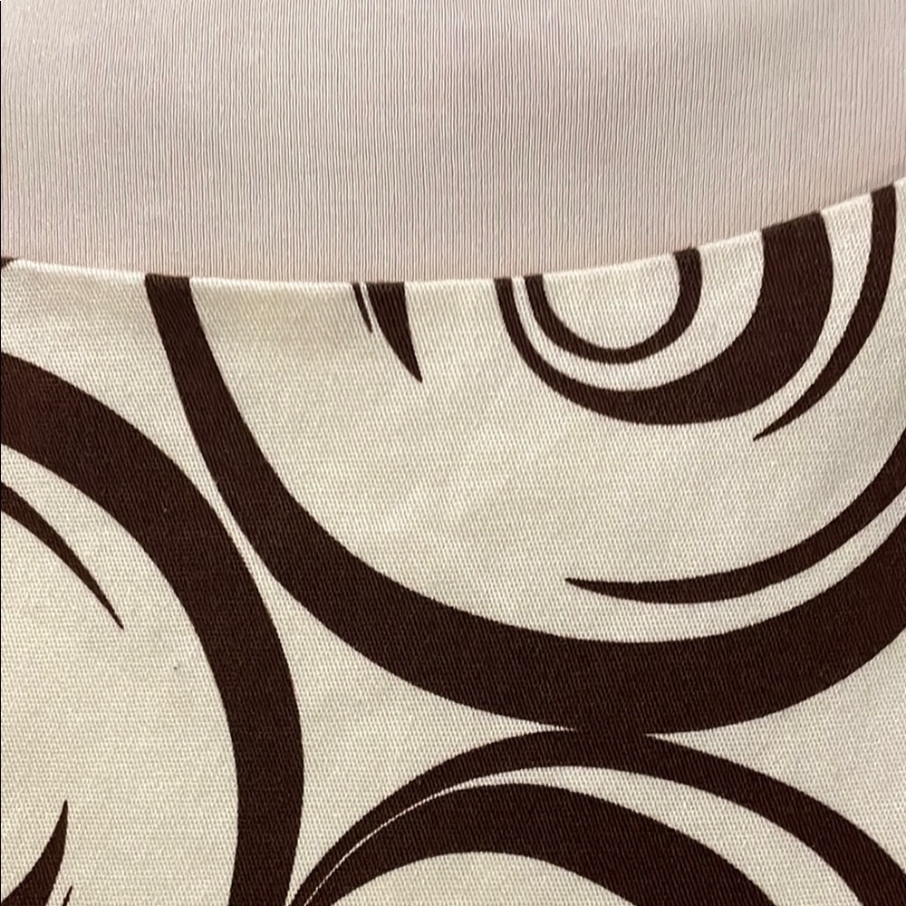 Brown and Cream Swirl Dress - Picture 3 of 13